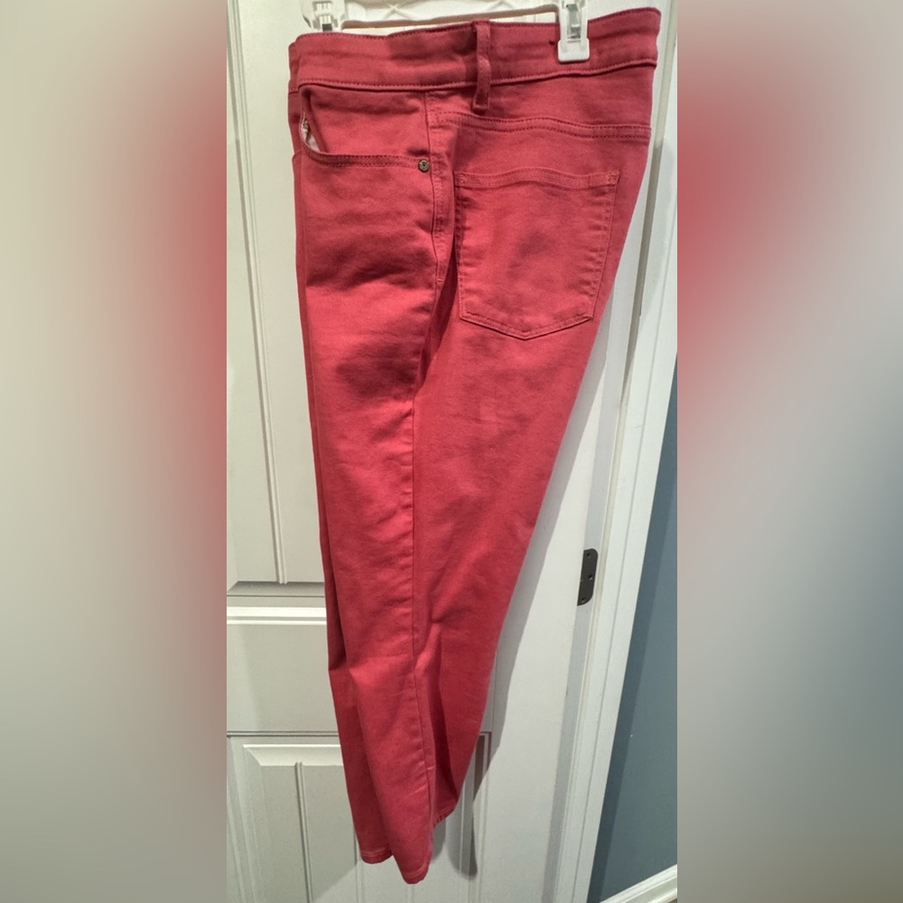 Talbots Coral Jegging Crop